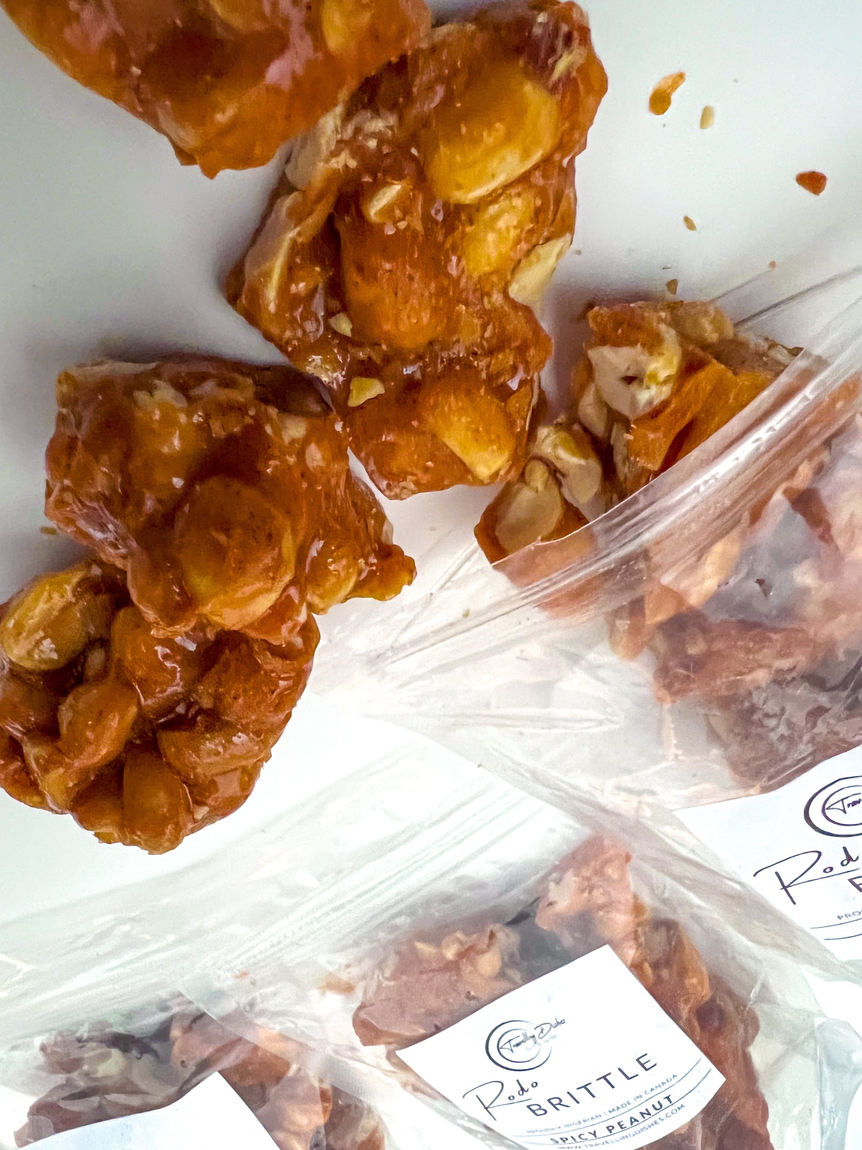 Spicy Peanut Brittle
