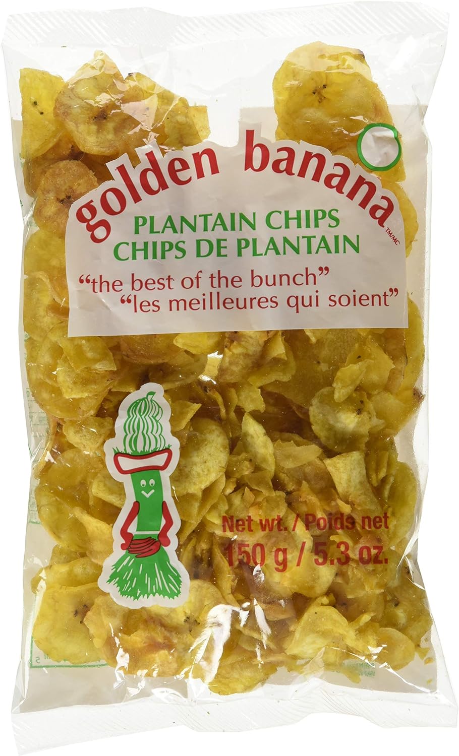 Golden Banana Plantain Chips