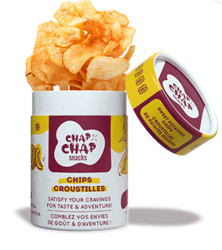 Sweet Potato Chips by Chap Chap Snacks