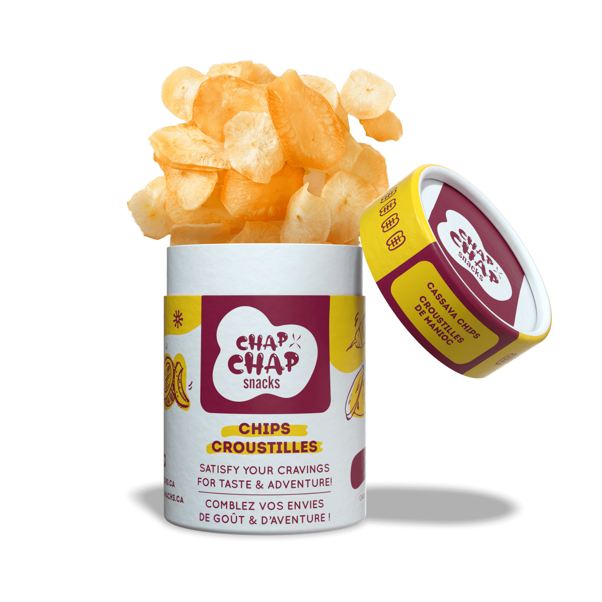 Cassava Chips by Chap Chap Snacks