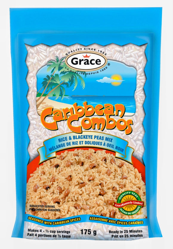 Grace Caribbean Combos - Rice and Black Eye Peas - Arinka