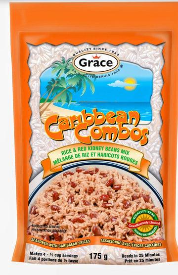 Grace Caribbean Combos - Rice and Red Kidney Beans - Arinka