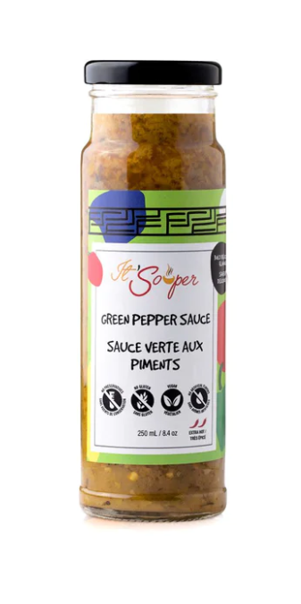 Green Pepper Sauce (Vegan) by It's Souper