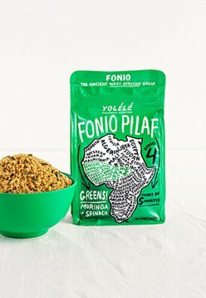 Greens! Fonio Pilaf - Arinka