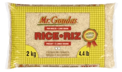 Mr. Gouda Parboiled Long Grain Rice - Arinka