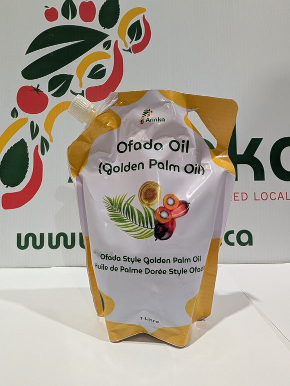 Ofada (Bleached) Palm Oil - Arinka