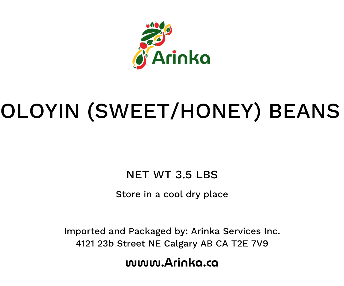 Oloyin Beans (Honey Beans) - Arinka
