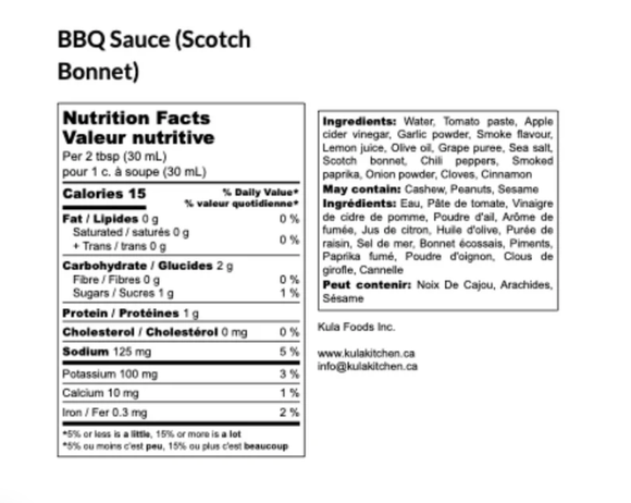 Scotch Bonnet BBQ Sauce - Arinka