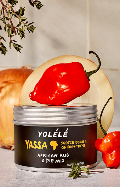 Yassa African Spice Rub + Dip Mix by Yolélé - Arinka