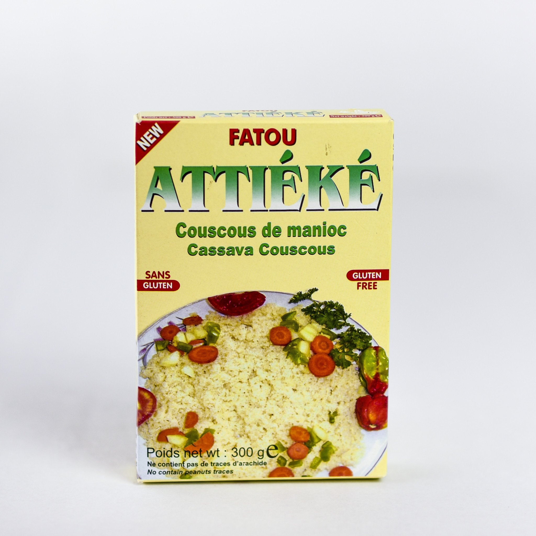 Attieke or Cassava Couscous