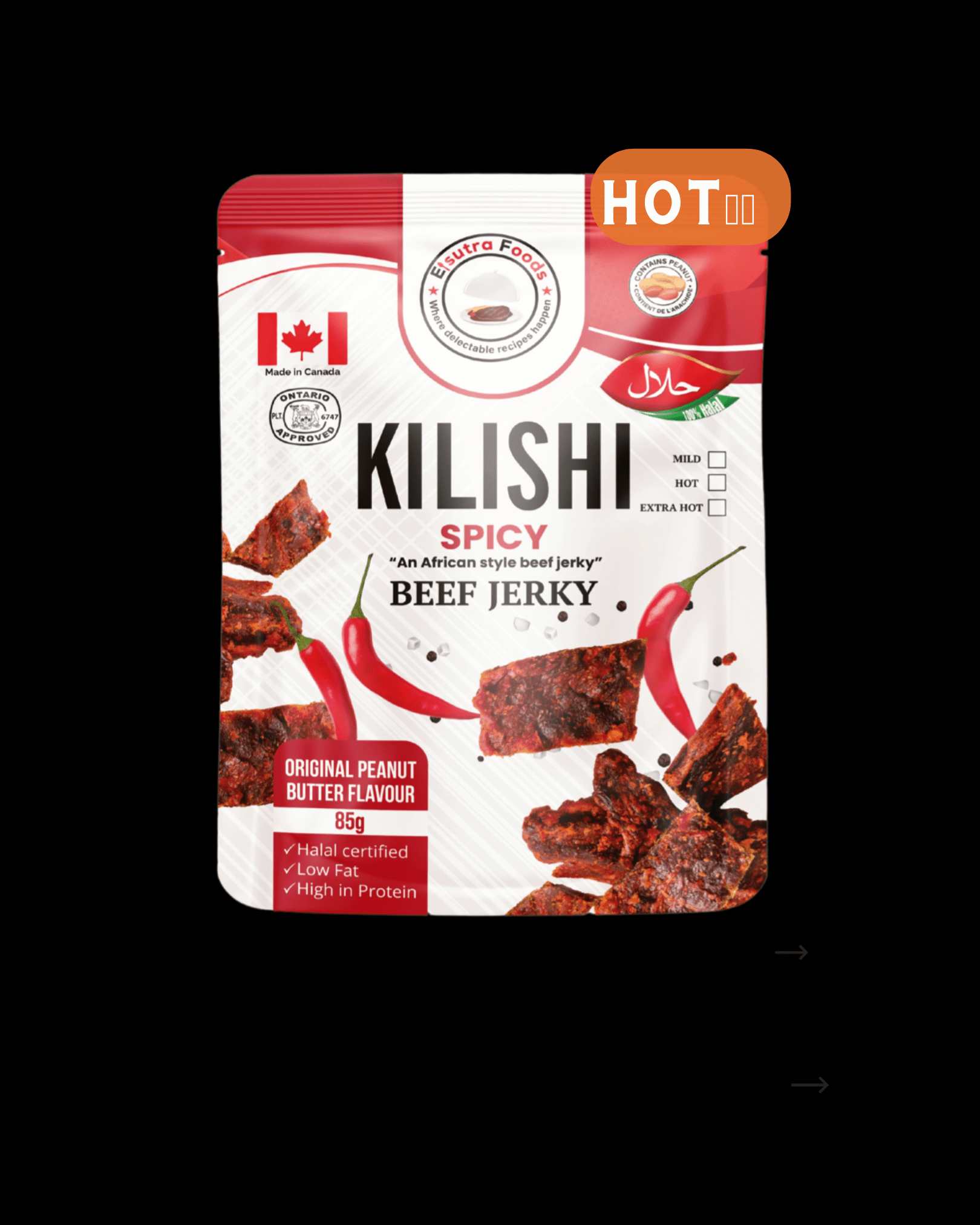 Kilishi Beef Jerky - Arinka